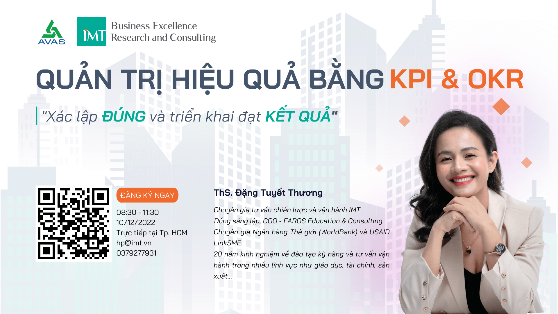 Hội thảo Quản trị hiệu quả với KPI & OKR