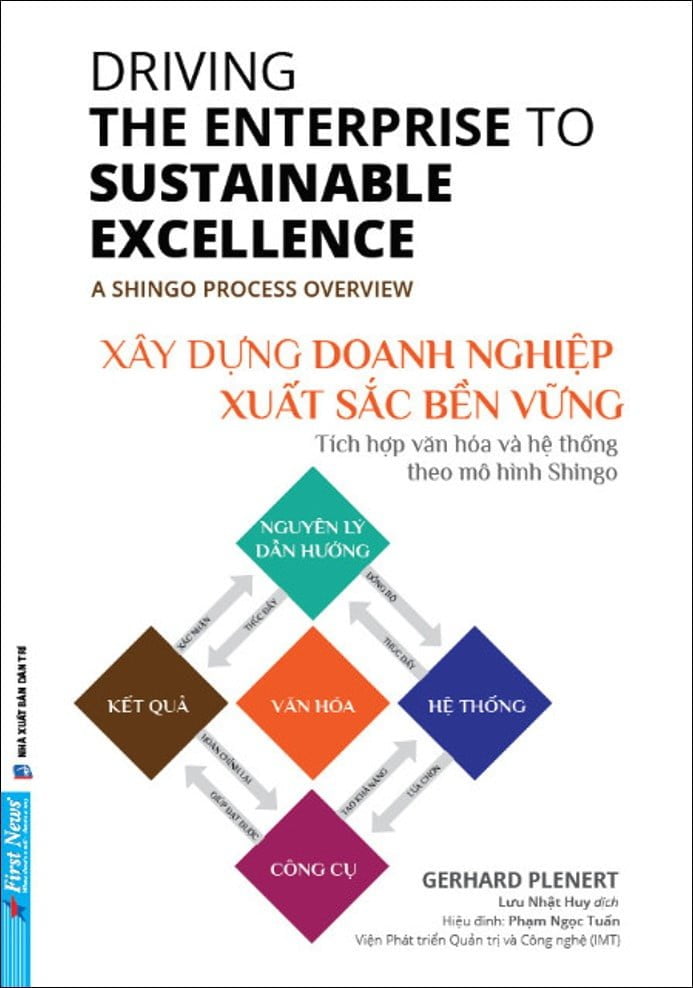Sách Driving the enterprises to sustainable excellence - Xây dựng doanh nghiệp xuất sắc bền vững - Gerhard Plenert