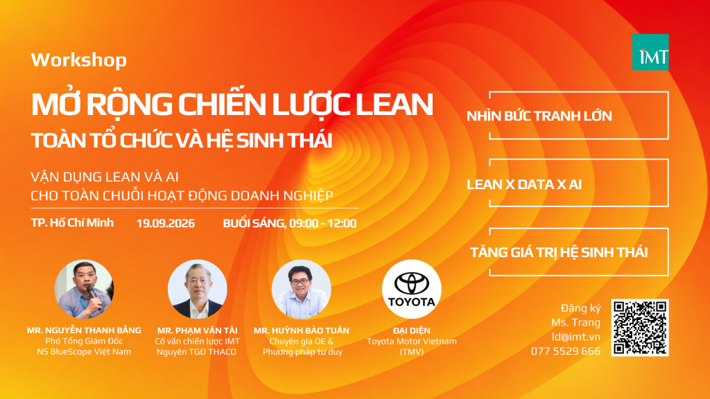 Mở rộng chiến lược Lean toàn tổ chức và hệ sinh thái